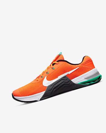 Nike Metcon 7 Naranjas Grises Oscuro Turquesa Blancos | MX 4963